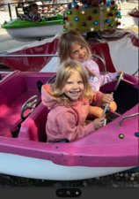 Quinn & Keira at Arnold's Park