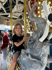 Keke at Arnold's Park!